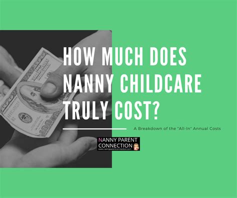 How much does a nanny cost. Things To Know About How much does a nanny cost. 